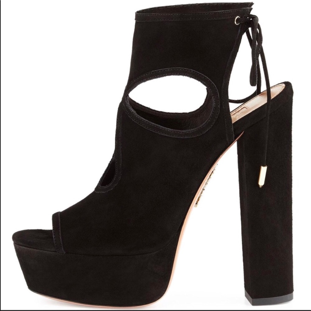 Aquazzura Firenze: Sexy Thing Plateau 140 - Picture 2 of 7
